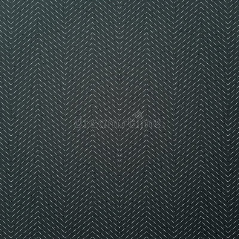 Conception noire texturisée de fond de zigzag blanc Mod?le sans couture de chevron simple r illustration stock Conception noire texturisée de fond de zigzag blanc Mod?le sans couture de chevron simple r illustration stock
