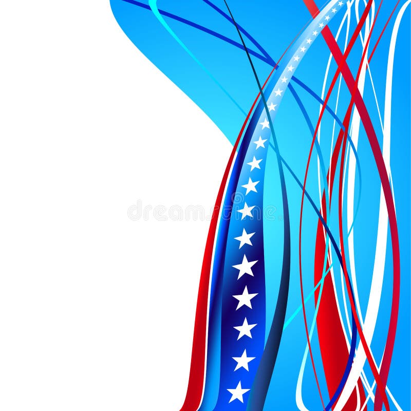 Conception patriotique de fond des Etats-Unis illustration de vecteur Conception patriotique de fond des Etats-Unis illustration de vecteur