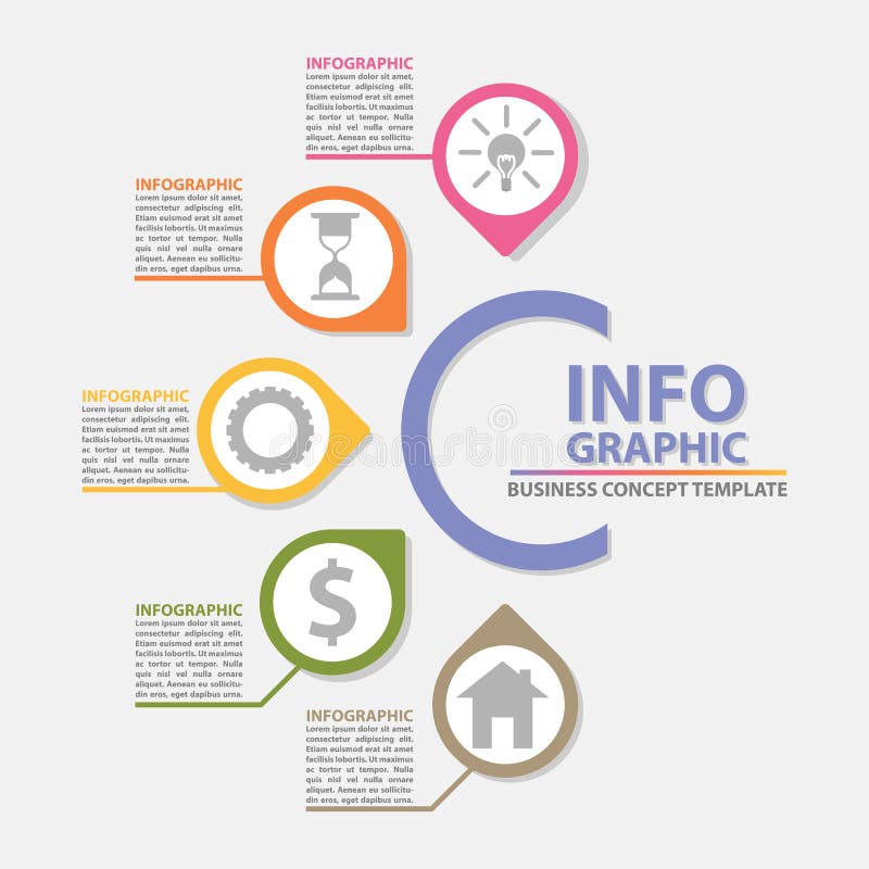 Concepto creativo para el fondo abstracto del infographics libre illustration Concepto creativo para el fondo abstracto del infographics libre illustration