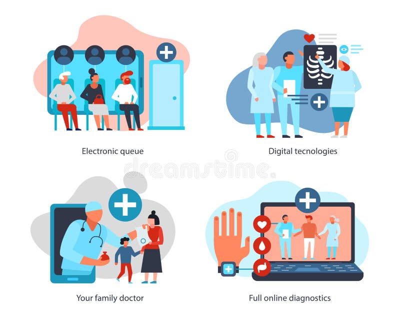 Concepto de diseño de la medicina de Digitaces libre illustration Concepto de diseño de la medicina de Digitaces libre illustration