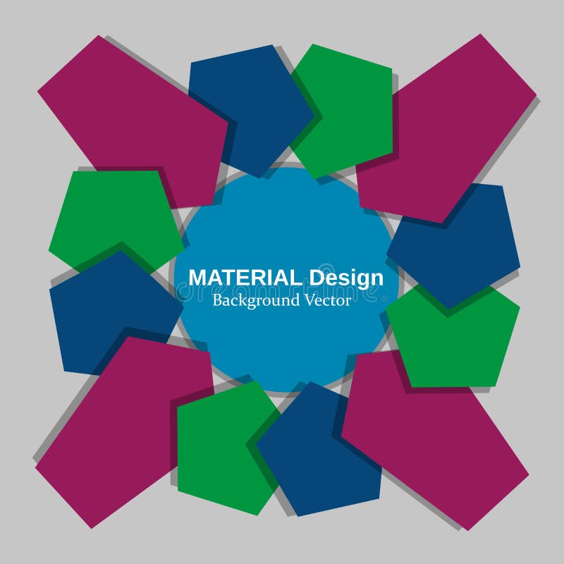 Concepto de diseño material libre illustration Concepto de diseño material libre illustration