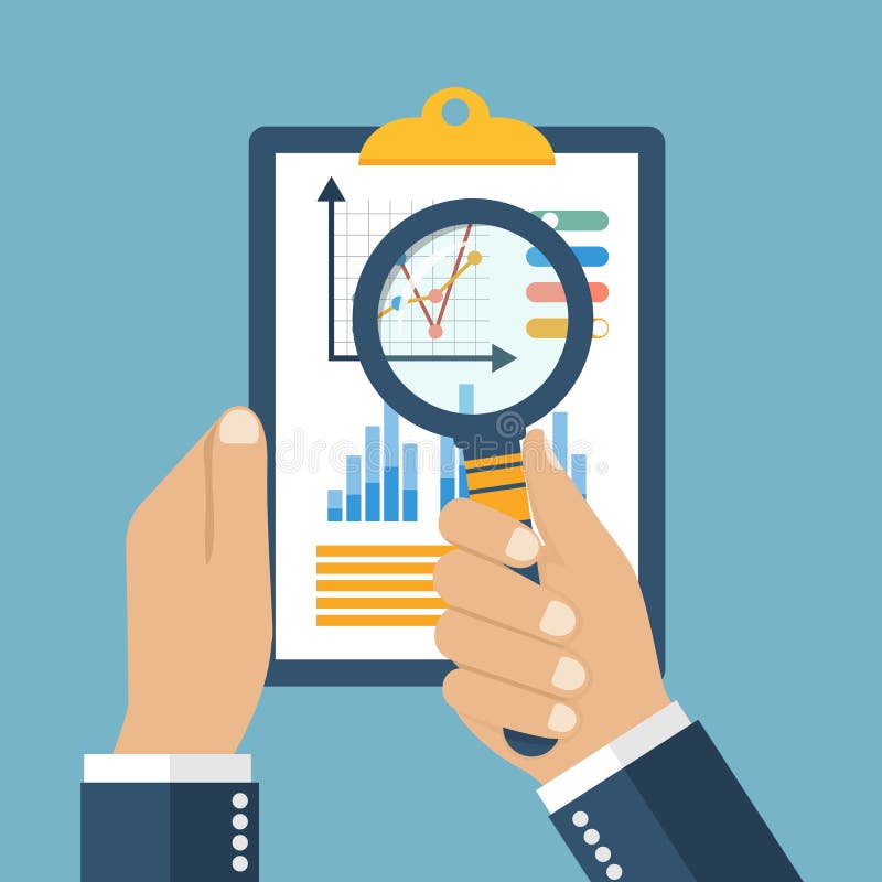 Concepto De La Contabilidad Financiera Ilustración del Vector - Ilustración  de oficina, mercado: 70349718