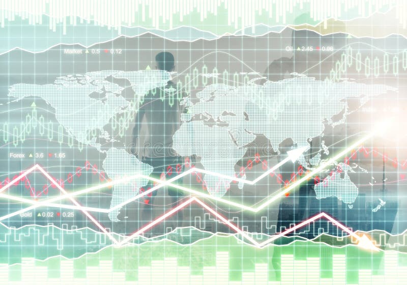 Concepto de la gestión de fondos y del crecimiento stock de ilustración Concepto de la gestión de fondos y del crecimiento stock de ilustración