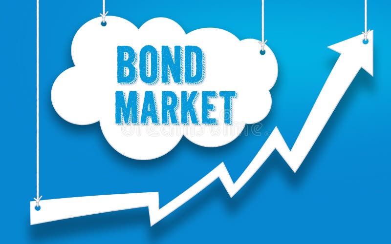 Concepto de la inversión del mercado de obligaciones