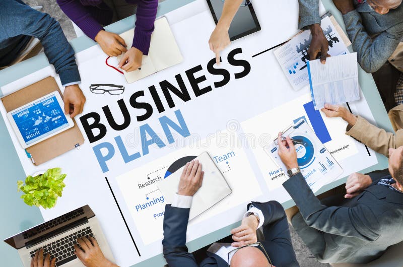 Concepto de las estadísticas de la información del planeamiento de la estrategia del plan empresarial