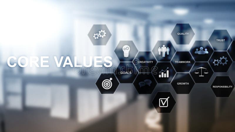 Concepto de los valores de la base en la pantalla virtual Soluciones del negocio y de las finanzas fotos de archivo Concepto de los valores de la base en la pantalla virtual Soluciones del negocio y de las finanzas fotos de archivo