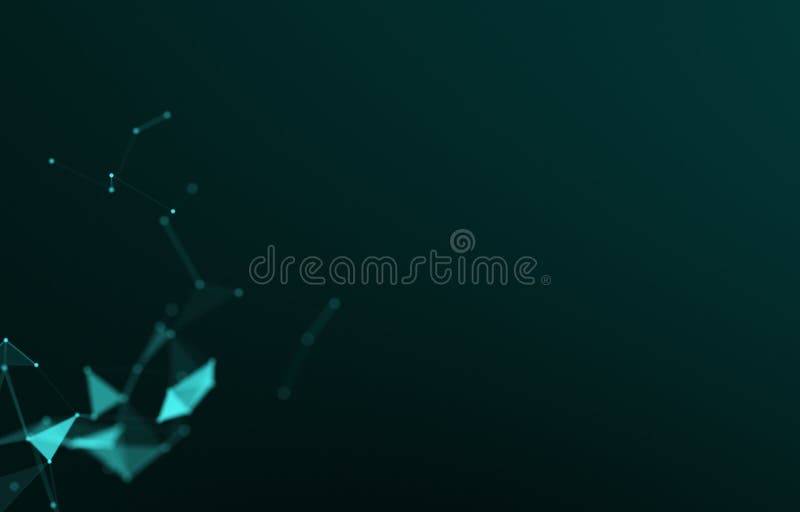 Concepto de red abstracto: representación 3D Fondo abstracto generado por ordenador ilustración del vector Concepto de red abstracto: representación 3D Fondo abstracto generado por ordenador ilustración del vector