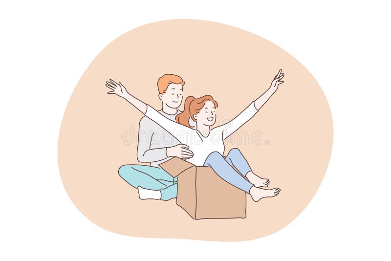 Concepto De Unión De Pareja Amorosa Ilustración del Vector - Ilustración de novio, positivo: 203000472 Concepto De Unión De Pareja Amorosa Ilustración del Vector - Ilustración de novio, positivo: 203000472
