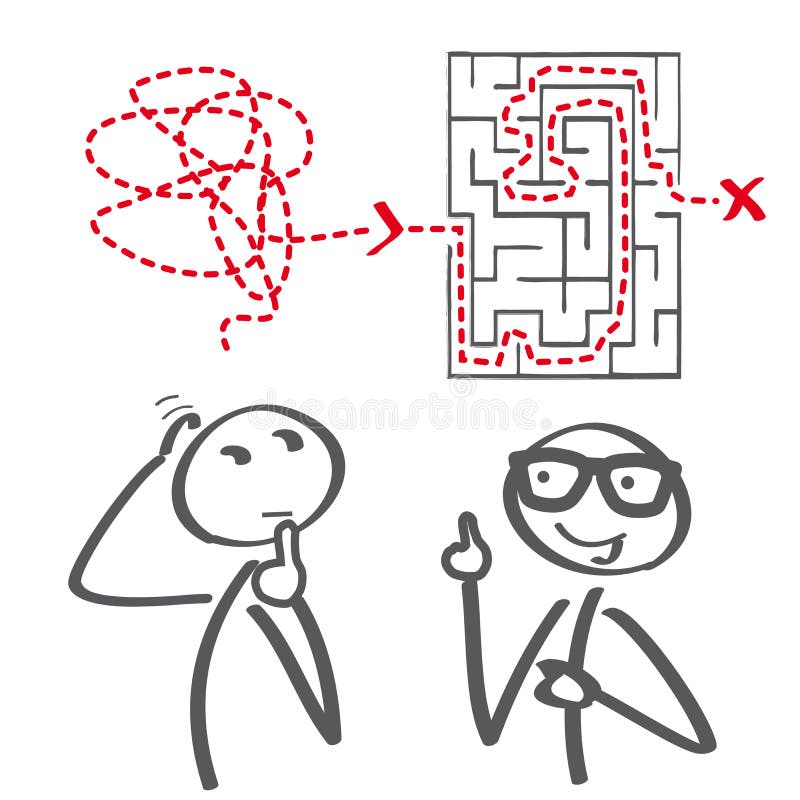 Concepto del acercamiento libre illustration Concepto del acercamiento libre illustration