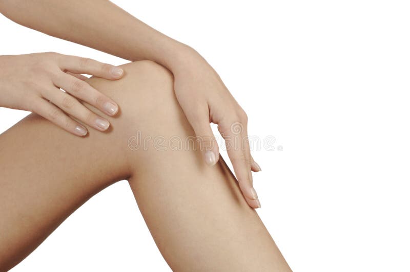 Concepto del cuidado de la belleza con las piernas. imágenes de archivo libres de regalías Concepto del cuidado de la belleza con las piernas. imágenes de archivo libres de regalías