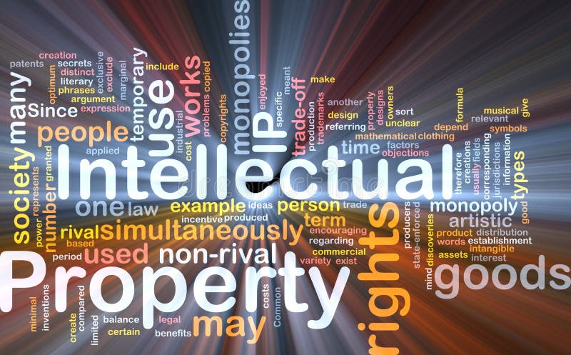 Concepto del fondo de la característica intelectual stock de ilustración Concepto del fondo de la característica intelectual stock de ilustración