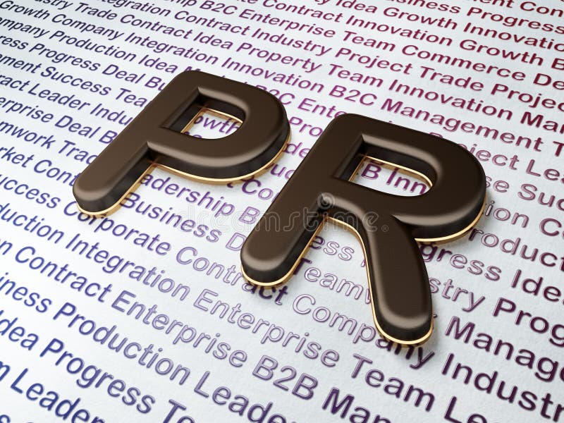 Concepto del márketing:  RRPP en fondo del negocio