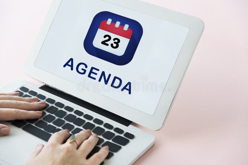 Concepto del orden del día de la fecha del horario del recordatorio fotografía de archivo libre de regalías Concepto del orden del día de la fecha del horario del recordatorio fotografía de archivo libre de regalías