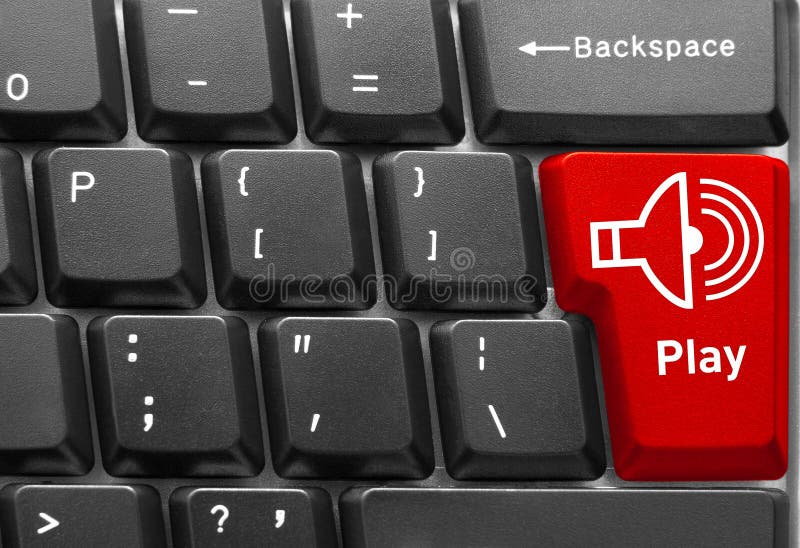 Concepto del teclado de ordenador fotografía de archivo libre de regalías Concepto del teclado de ordenador fotografía de archivo libre de regalías