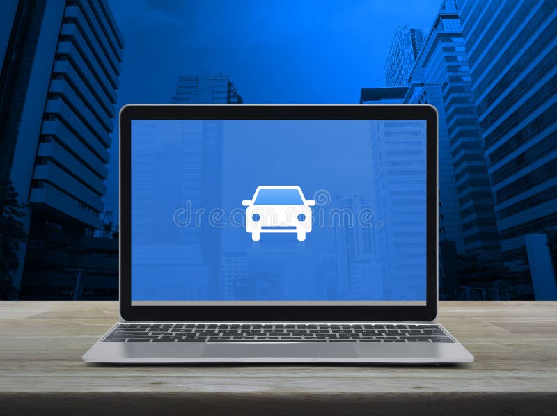 Concepto en línea del coche del taxi de los servicios a empresas ilustración del vector Concepto en línea del coche del taxi de los servicios a empresas ilustración del vector