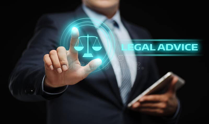 Concepto experto de Internet del negocio de la ley del asesoramiento jurídico