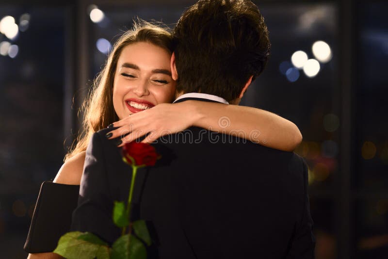 Concepto feliz del día de tarjeta del día de San Valentín del santo foto de archivo Concepto feliz del día de tarjeta del día de San Valentín del santo foto de archivo