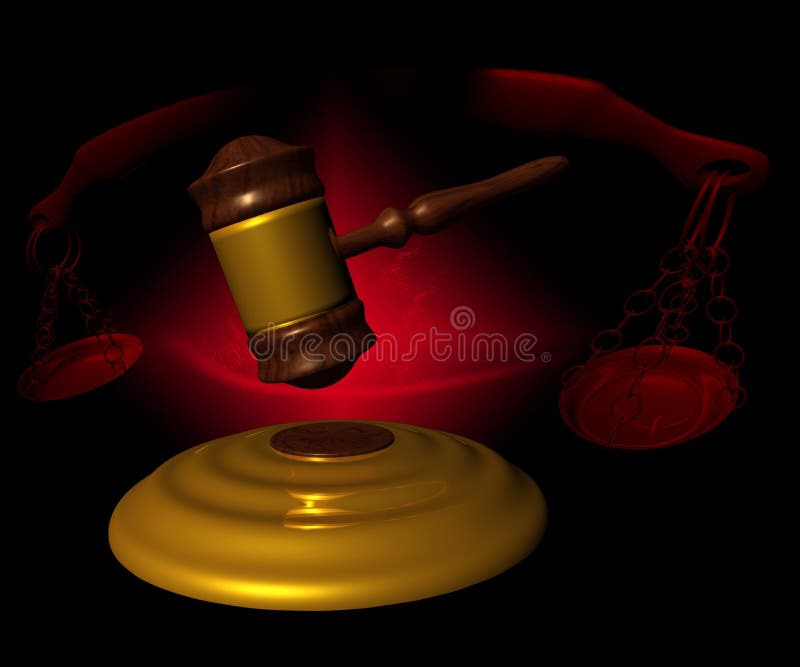 Concepto legal ilustración del vector Concepto legal ilustración del vector
