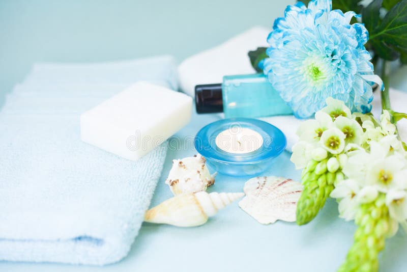 Concepto Verde Del Aromatherapy Foto de archivo Imagen de piel