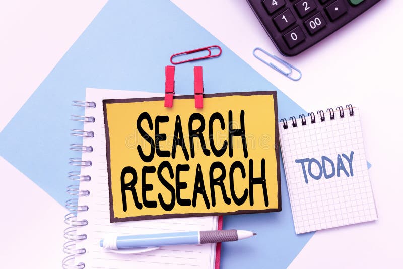 Conceptual Caption Search Research. Business Idea Creative and