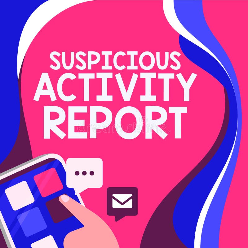 Conceptual Caption Suspicious Activity Report. Internet Concept Account
