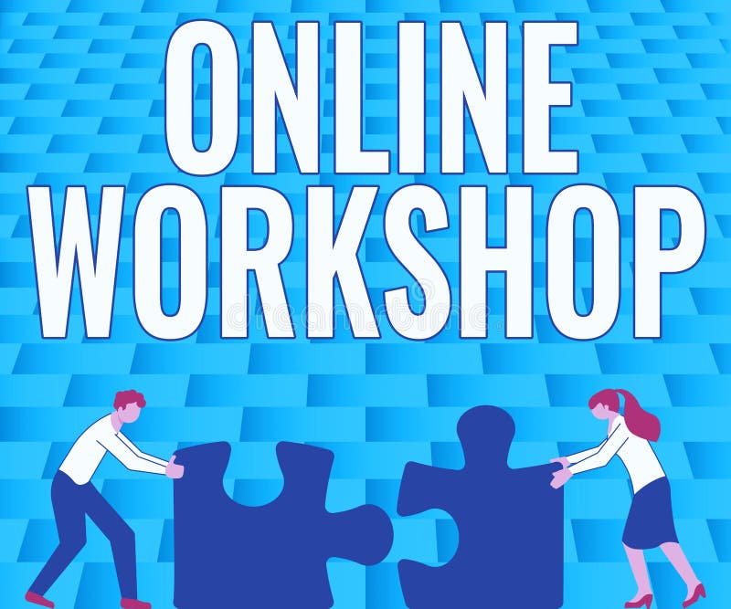 Conceptual Display Online Workshop. Business Showcase Shows of Goods