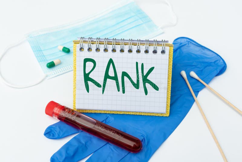 Conceptual display Rank. Business overview The showing or things that belong to a particular organization or group royalty free stock photos