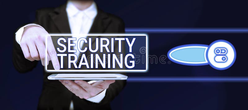 Conceptual Display Security Training. Concept Meaning Providing