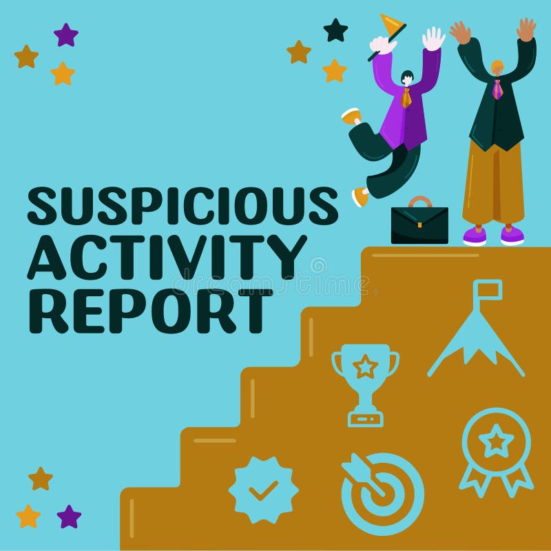 Suspicious Activity Report Stock Illustrations – 99 Suspicious Activity