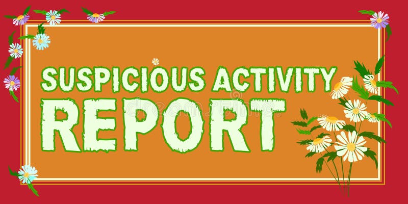 Suspicious Activity Report Stock Illustrations – 98 Suspicious Activity