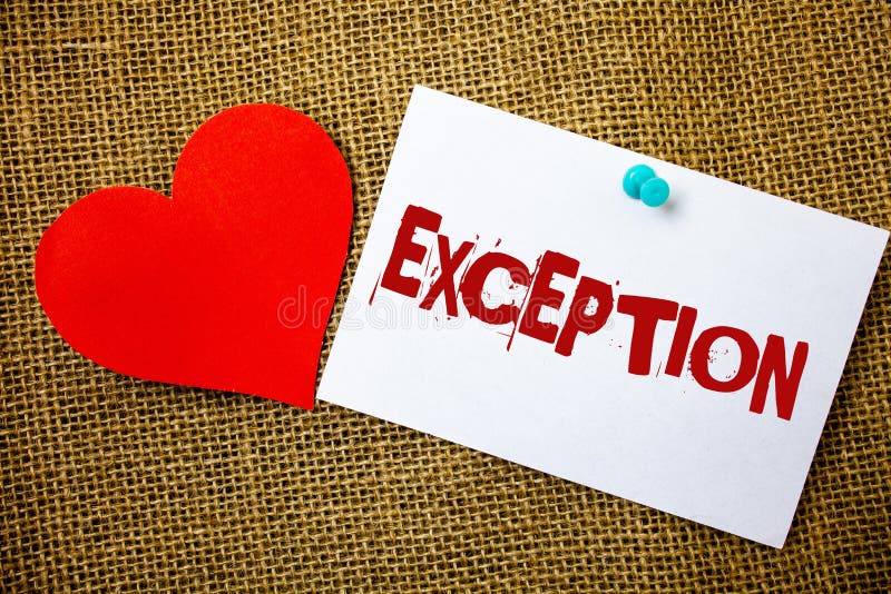 No Exceptions Stock Photos - Free & Royalty-Free Stock Photos from  Dreamstime