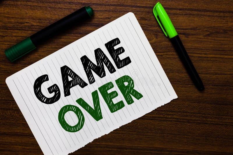 game over Playing - a Royalty Free Stock Photo from Photocase