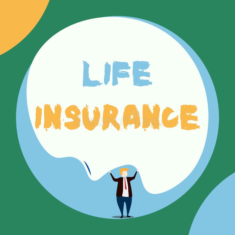 Conceptual Hand Writing Showing Life Insurance Business Photo