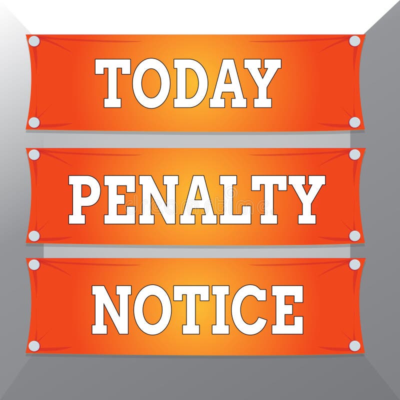 Penalty Fine Stock Illustrations 724 Penalty Fine Stock Illustrations Vectors Clipart Dreamstime