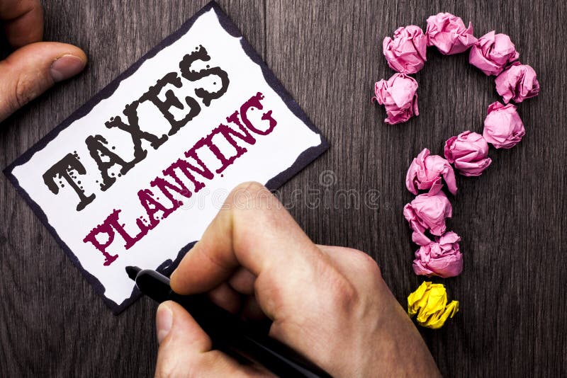 Conceptual hand writing showing Taxes Planning. Business photo text Financial Planification Taxation Business Payments Prepared wr royalty free stock image Conceptual hand writing showing Taxes Planning. Business photo text Financial Planification Taxation Business Payments Prepared wr royalty free stock image