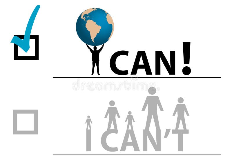 Conceptual illustration royalty free illustration