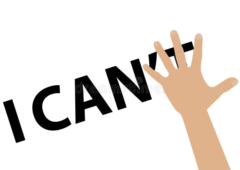 Conceptual illustration of achieving a goal royalty free illustration