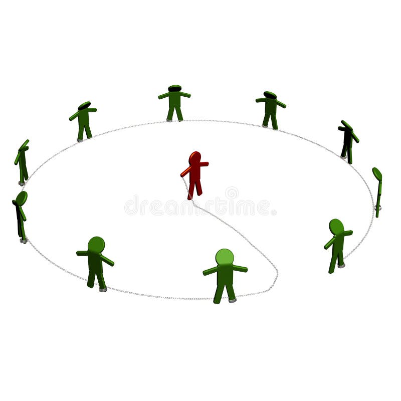 Conceptual image of teamwork -1.