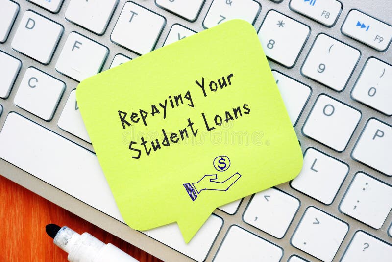 Conceptual Photo about Repaying Your Student Loans with Written Phrase ...