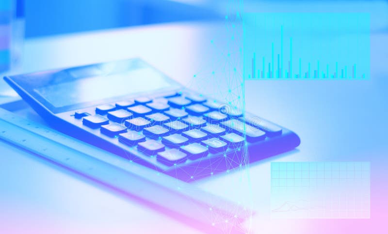 Conceptual solution of the transition from the old computing technology to the technology of the future, the use of artificial int stock image