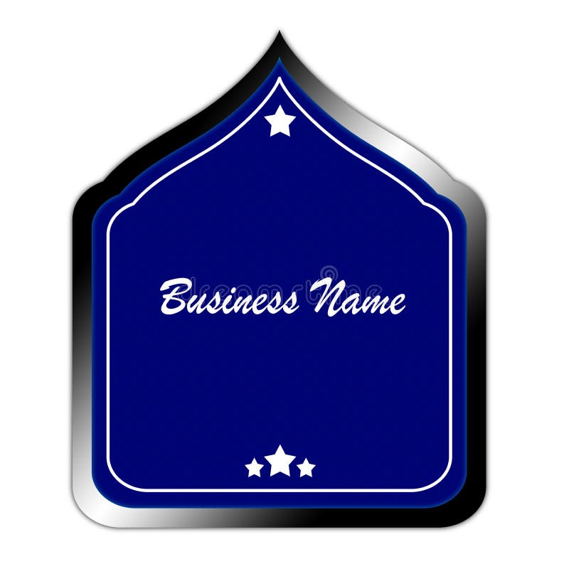 Conceptual template round logo design image. royalty free illustration.