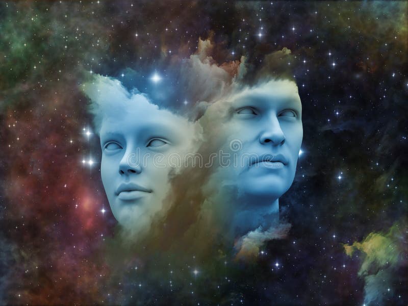 Conceptual Unity stock illustration. Illustration of nebulae - 43580401