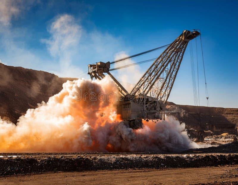A conceptual visualization of mining data flow as streams stock illustration