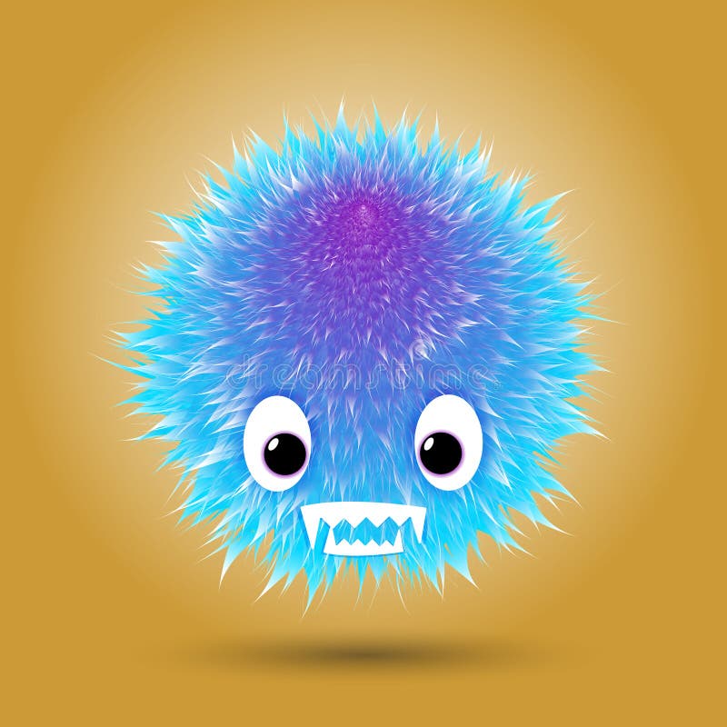 Conceptuele heldere vectorblauwe zeeër op gele achtergrond vector illustratie