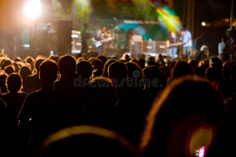 Concert crowd stock photo. Image of crowd, crowded, people - 2982190