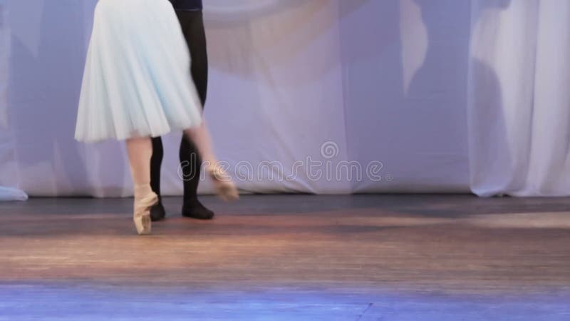 Concert de pieds de paires de ballet