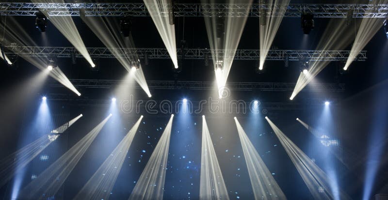 Colorful Light Beam from Movie Projector Stock Photo - Image of bright ...