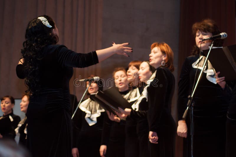 Concerto dei bambini immagine stock