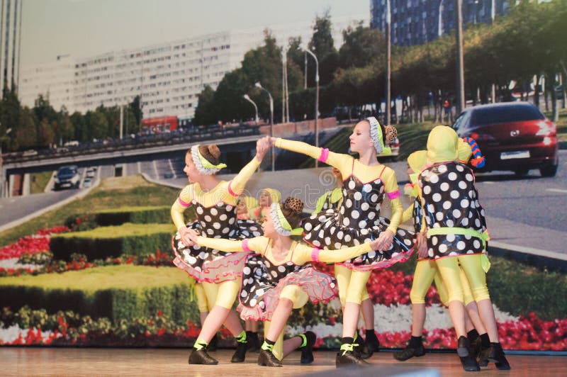 Concerto dei bambini immagine stock