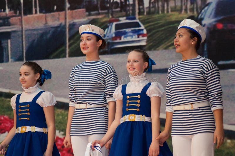 Concerto dei bambini fotografie stock